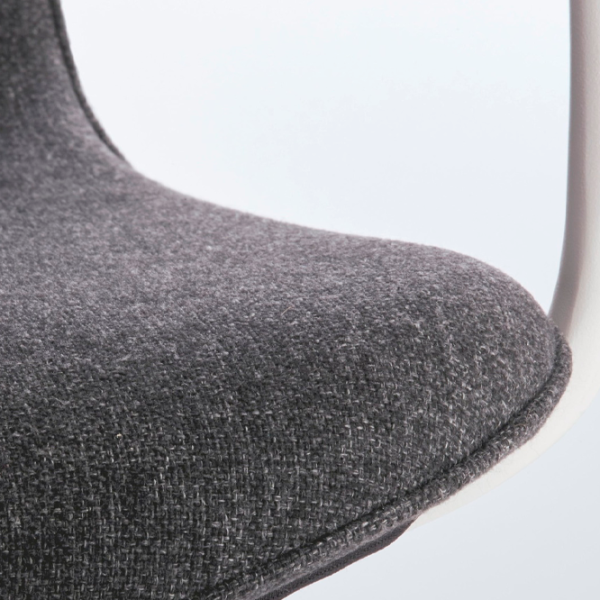 Fotoliu de birou Ikea Langfjall Poliester/ Dark Gray White photo 4