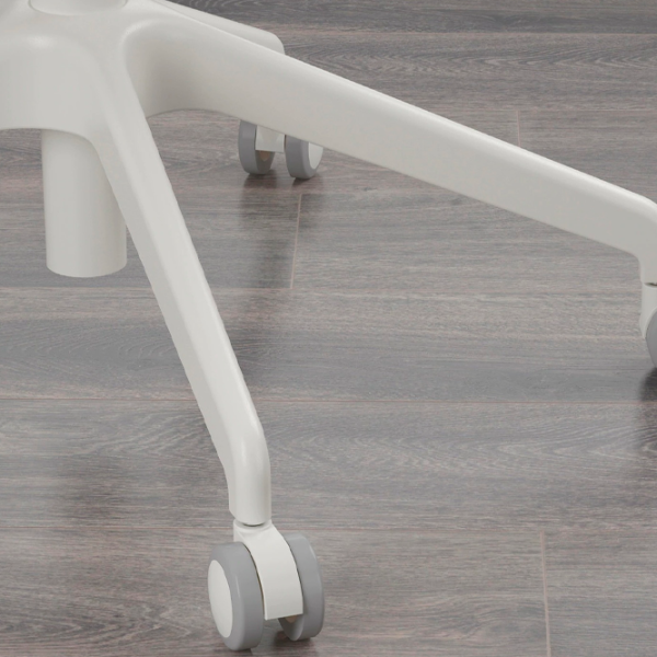 Fotoliu de birou Ikea Langfjall Poliester/ Dark Gray White photo 6