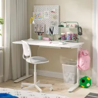Masă de birou Ikea Relatera PAL/ White photo 2