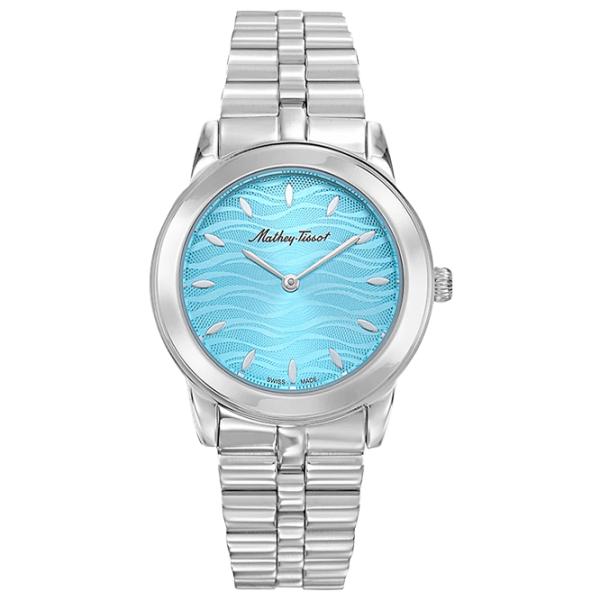 Ceas de mână pentru femei Mathey-Tissot D10860ABU Cuarț / 34 mm photo 1