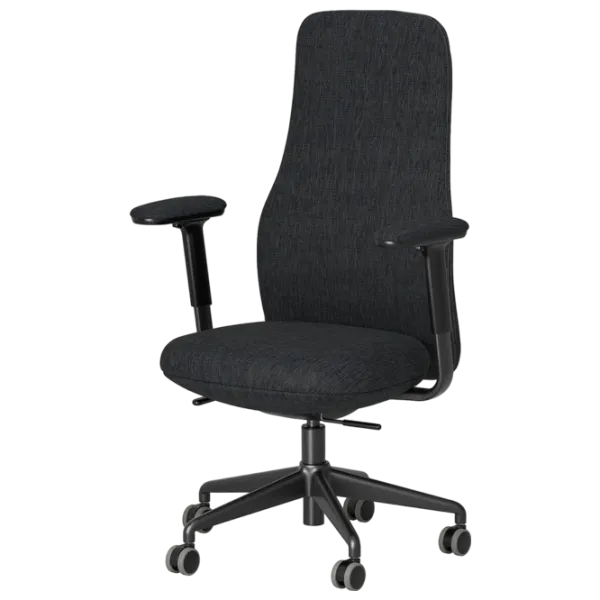 Scaun de birou Ikea Gronfjall/Letafors Stofă/ Black Gray photo 1 Scaun de birou Ikea Gronfjall/Letafors Stofă/ Black Gray photo 1