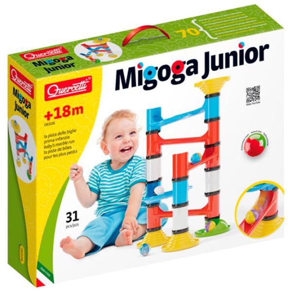 Трасса для шариков Quercetti Migoga Junior 6506  / / Желтый Красный photo 7 Трасса для шариков Quercetti Migoga Junior 6506  / / Желтый Красный photo 7