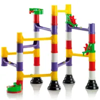 Pistă pentru bile Quercetti Marble Run Basic 6535 / / Black Multicolor photo 2