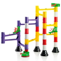 Pistă pentru bile Quercetti Marble Run Basic 6535 / / Black Multicolor photo 3