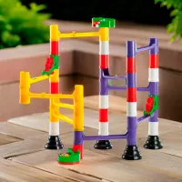 Pistă pentru bile Quercetti Marble Run Basic 6535 / / Black Multicolor photo 9
