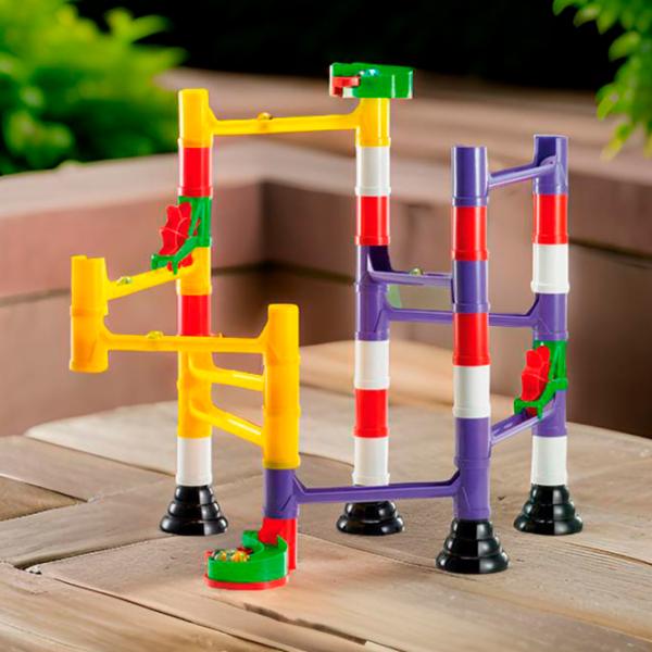 Pistă pentru bile Quercetti Marble Run Basic 6535   / / Black Multicolor photo 16