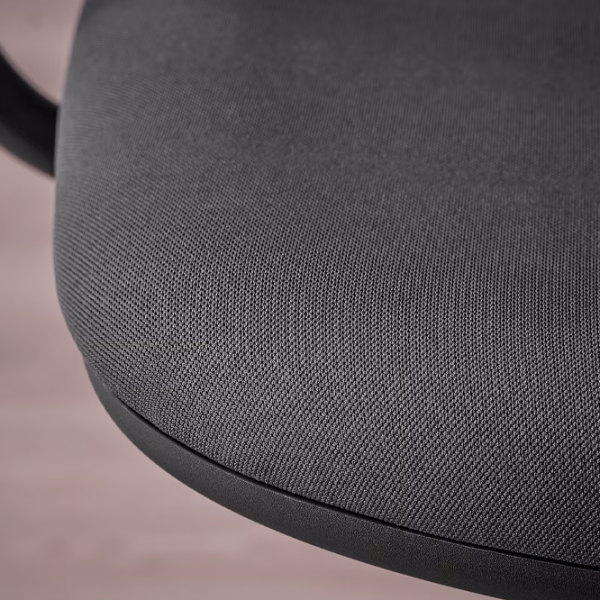 Fotoliu de birou Ikea Smorkull/Grasnas Stofă/ Dark Gray Black photo 5