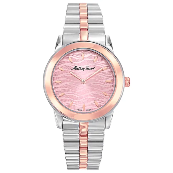 Ceas de mână pentru femei Mathey-Tissot D10860BPK Cuarț / 34 mm photo 1 Ceas de mână pentru femei Mathey-Tissot D10860BPK Cuarț / 34 mm photo 1
