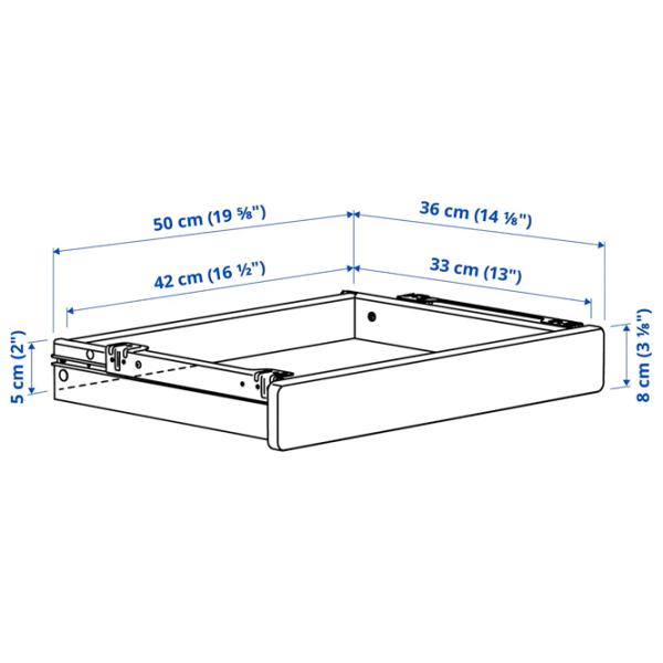 Masă de birou Ikea Relatera PAL/ White photo 4