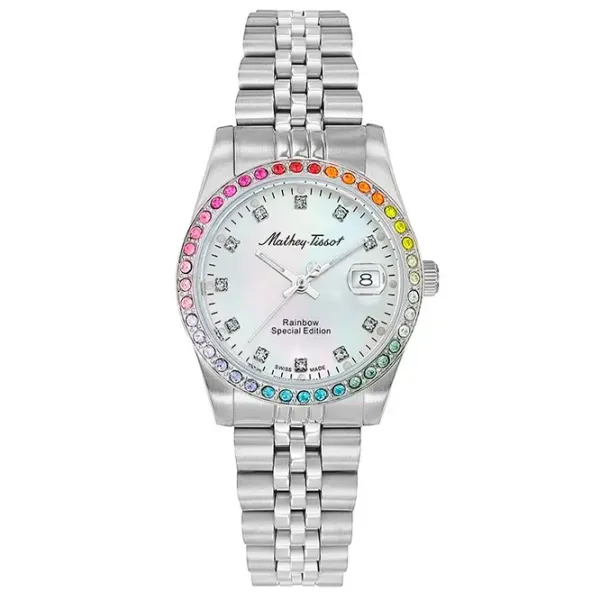 Ceas de mână pentru femei Mathey-Tissot D809AQI Cuarț / 32 mm photo 1 Ceas de mână pentru femei Mathey-Tissot D809AQI Cuarț / 32 mm photo 1