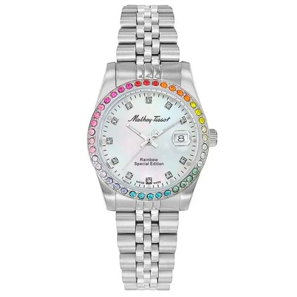 Ceas de mână pentru femei Mathey-Tissot D809AQI Cuarț / 32 mm photo 1 Ceas de mână pentru femei Mathey-Tissot D809AQI Cuarț / 32 mm photo 1