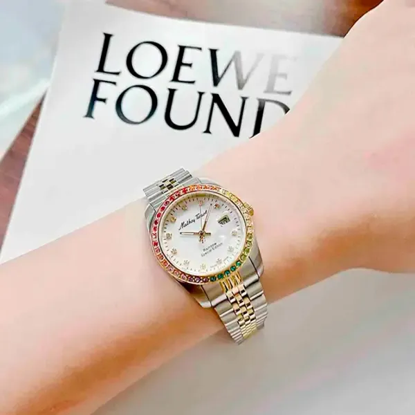Ceas de mână pentru femei Mathey-Tissot D809AQI Cuarț / 32 mm photo 3 Ceas de mână pentru femei Mathey-Tissot D809AQI Cuarț / 32 mm photo 3