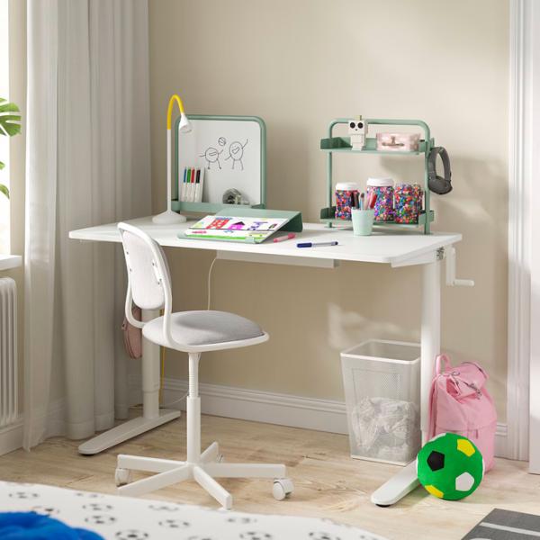 Masă de birou Ikea Relatera PAL/ White photo 2