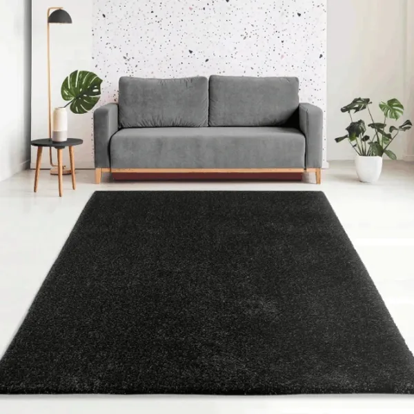 Ковер Covoare Ungheni Viva Черный / Полипропилен photo 3