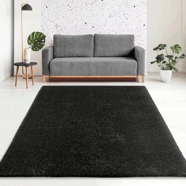 Ковер Covoare Ungheni Viva Черный / Полипропилен photo 3