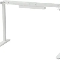 Masă de birou Ikea Relatera PAL/ White photo 4