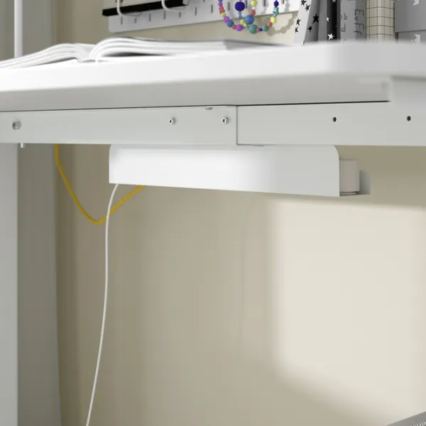 Masă de birou Ikea Relatera PAL/ White photo 5