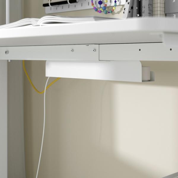 Masă de birou Ikea Relatera PAL/ White photo 5