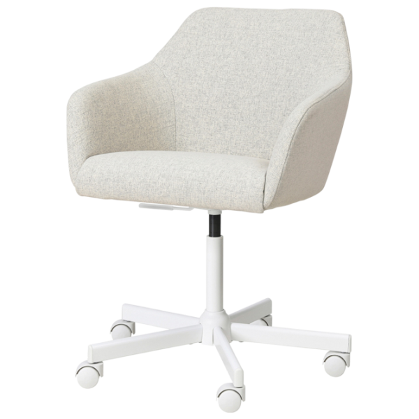 Fotoliu de birou Ikea Tossberg/Malskar Stofă/ Beige White photo 1
