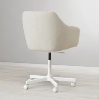 Fotoliu de birou Ikea Tossberg/Malskar Stofă/ Beige White photo 4