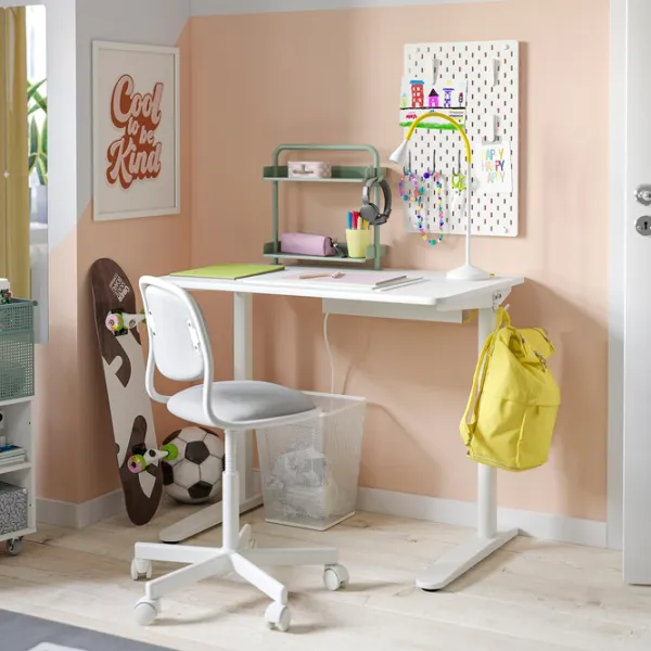 Офисный стол Ikea Relatera ДСП/ Белый photo 2