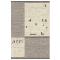 Covor Covoare Ungheni Prima Beige Grey / Lână