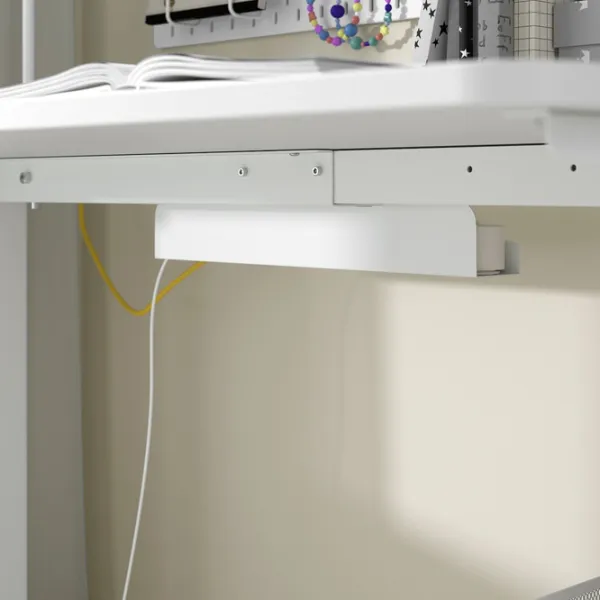 Masă de birou Ikea Relatera PAL/ White photo 3