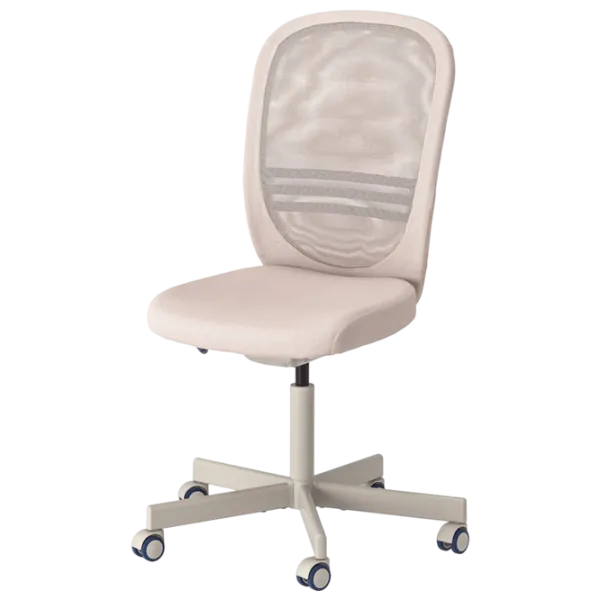 Fotoliu de birou Ikea Flintan Stofă/ Beige Gray photo 1