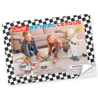 Pistă pentru bile Quercetti Skyrail League 6605 / / Green Gray photo 2