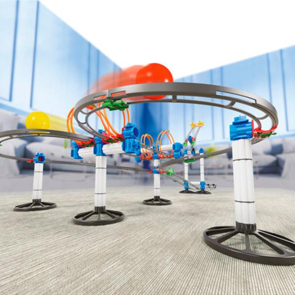Трасса для шариков Quercetti Skyrail League ^6605  / / Зелёный Серый photo 4