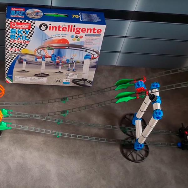 Трасса для шариков Quercetti Skyrail League ^6605  / / Зелёный Серый photo 17