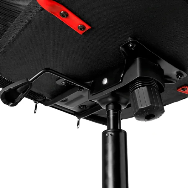 Fotoliu de birou Ikea Huvudspelare Stofă/ Black Red photo 4