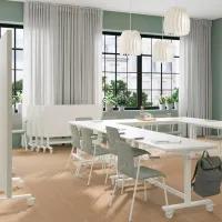 Masă de birou Ikea Mittzon PAL/ White photo 4