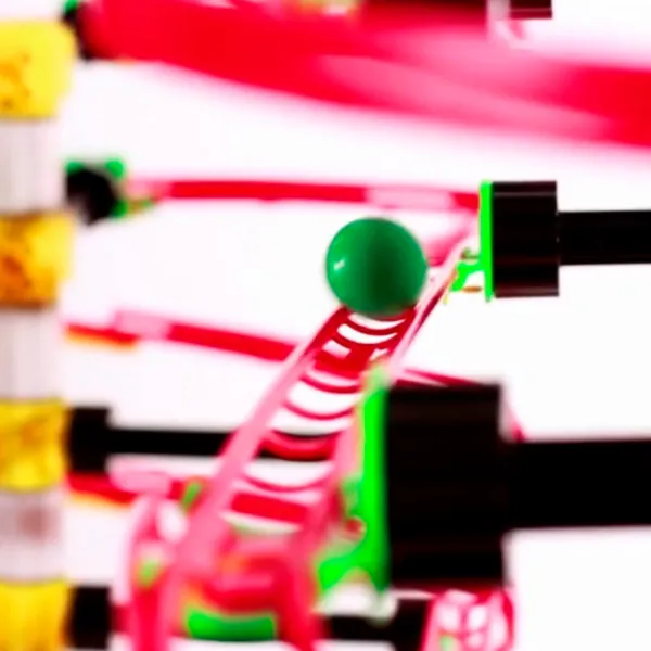 Трасса для шариков Quercetti Skyrail Ottovolante Elevator 6661  / / Желтый Красный photo 8 Трасса для шариков Quercetti Skyrail Ottovolante Elevator 6661  / / Желтый Красный photo 8