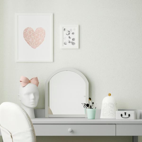 Masă de birou Ikea Smyga PAL/ Gray photo 6