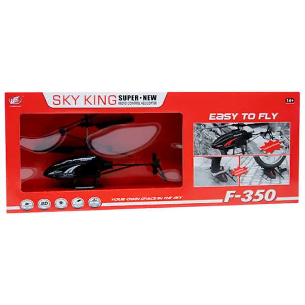 Вертолёт New World Sky King   / Черный photo 1 Вертолёт New World Sky King   / Черный photo 1