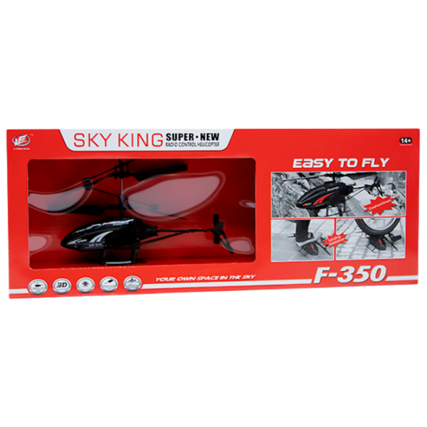 Вертолёт New World Sky King   / Черный photo 1 Вертолёт New World Sky King   / Черный photo 1