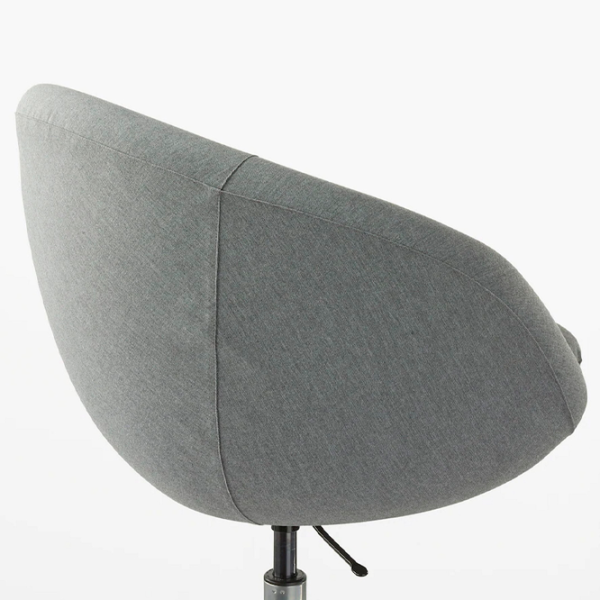 Fotoliu de birou Ikea Skruvsta/Vissle Stofă/ Gray Black photo 2