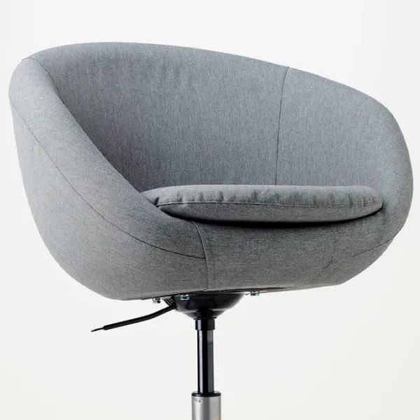 Fotoliu de birou Ikea Skruvsta/Vissle Stofă/ Gray Black photo 3