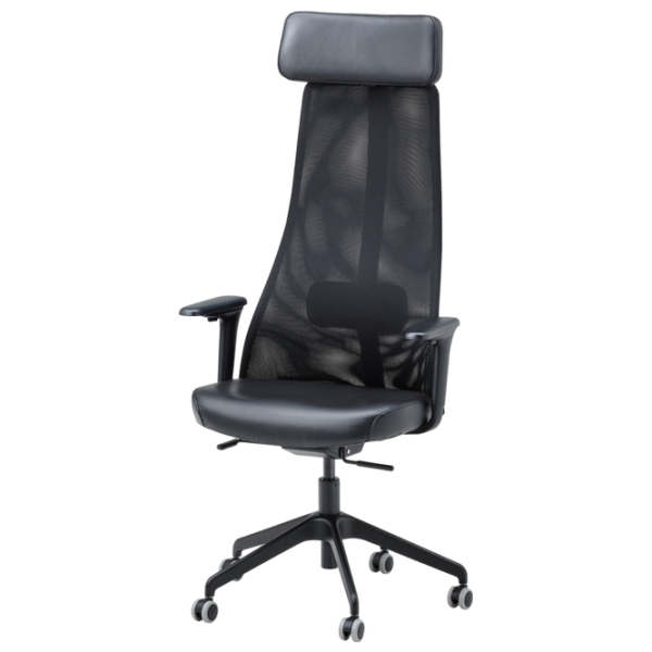 Fotoliu de birou Ikea Jarvfjallet/Glose Stofă/ Black  photo 1