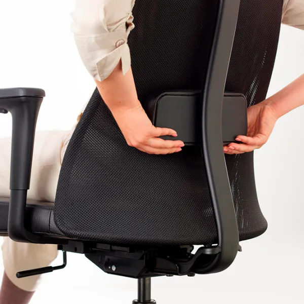 Fotoliu de birou Ikea Jarvfjallet/Glose Stofă/ Black  photo 5