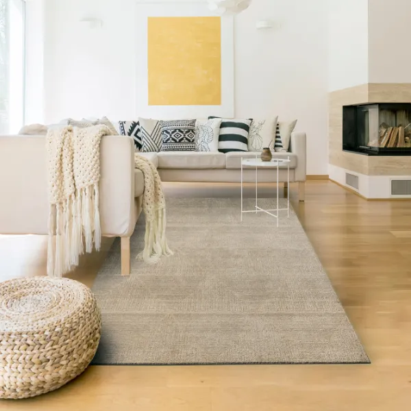 Ковер Covoare Ungheni Scandi Beige Brown / Фризе photo 4