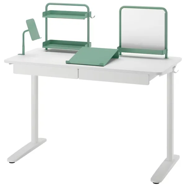 Masă de birou Ikea Relatera PAL/ White photo 1