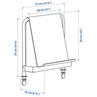 Офисный стол Ikea Relatera ДСП/ Белый photo 4
