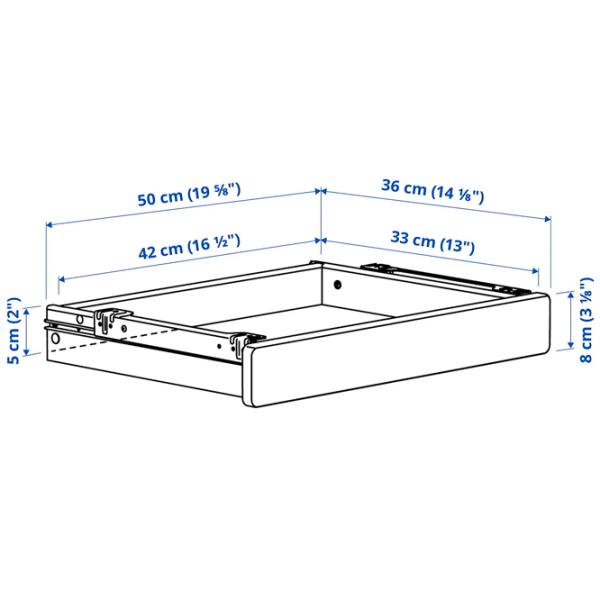 Masă de birou Ikea Relatera PAL/ White photo 5
