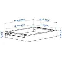 Офисный стол Ikea Relatera ДСП/ Белый photo 5