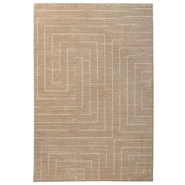 Ковер Covoare Ungheni Scandi Светло-коричневый / Фризе photo 1