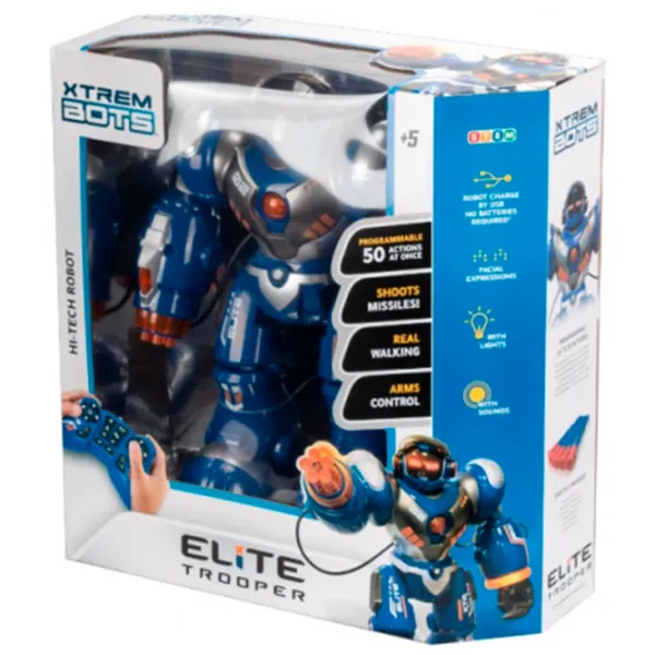 Robot Xtrem Bots Elite Bot  Blue photo 6
