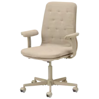 Fotoliu de birou Ikea Mullfjallet Stofă/ Beige 