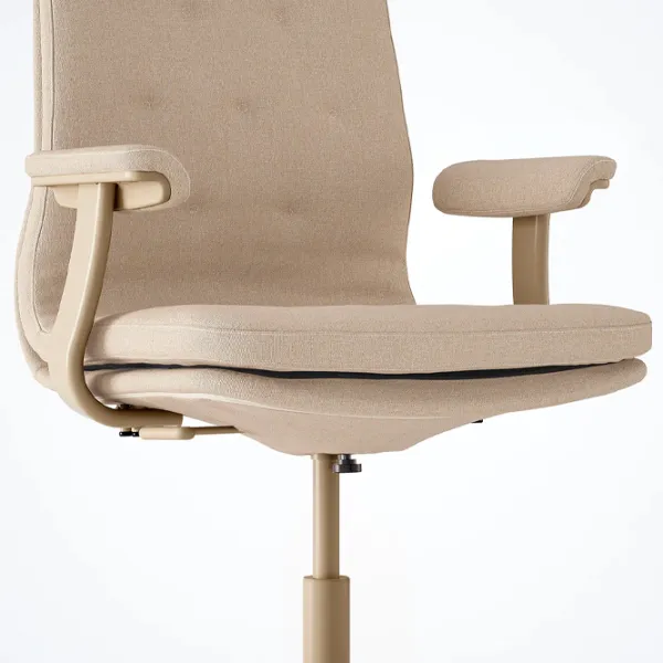 Fotoliu de birou Ikea Mullfjallet Stofă/ Beige  photo 2